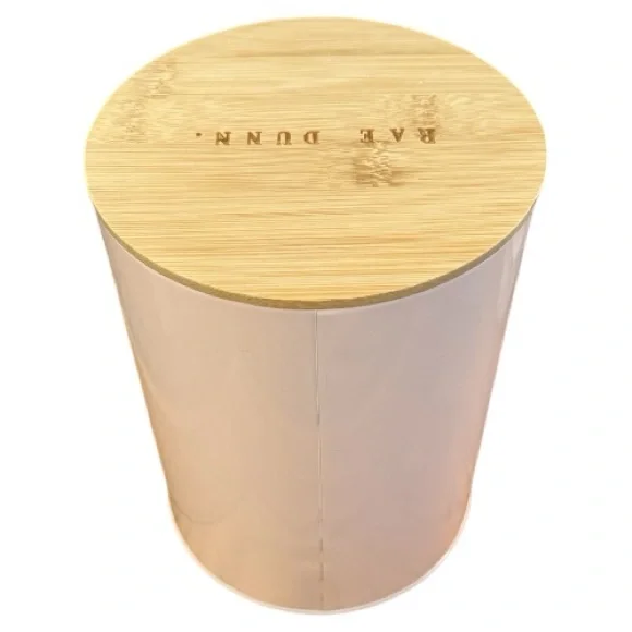 Rae Dunn Pink “PAWS OFF” Lidded Canister - Picture 6 of 7